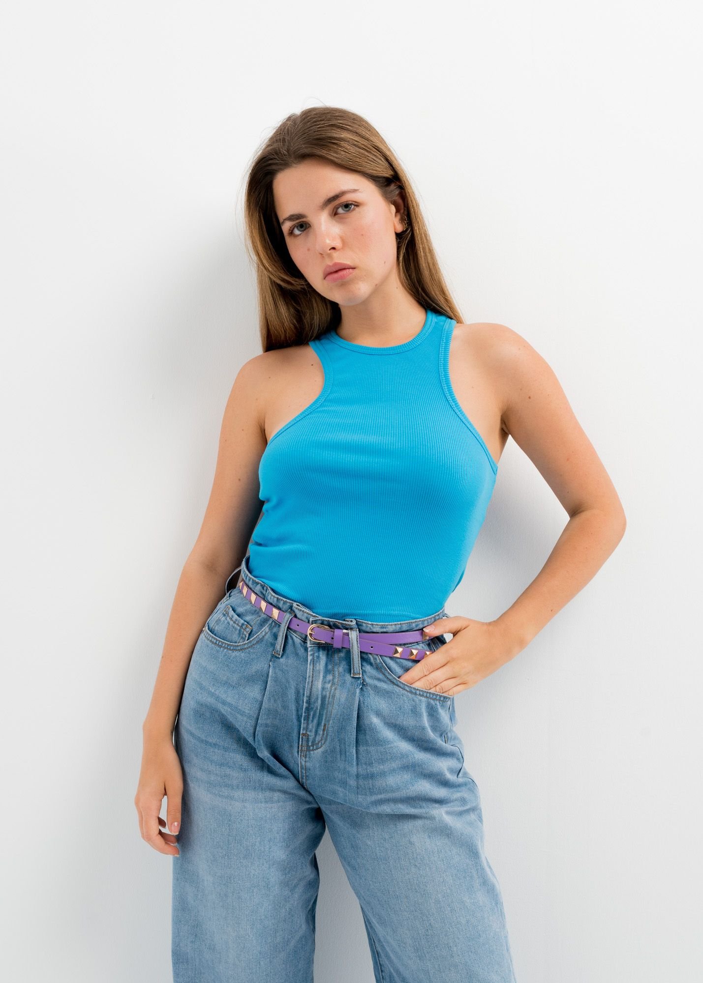 CINTURÓN DETALLE TACHUELAS - Imagen 2