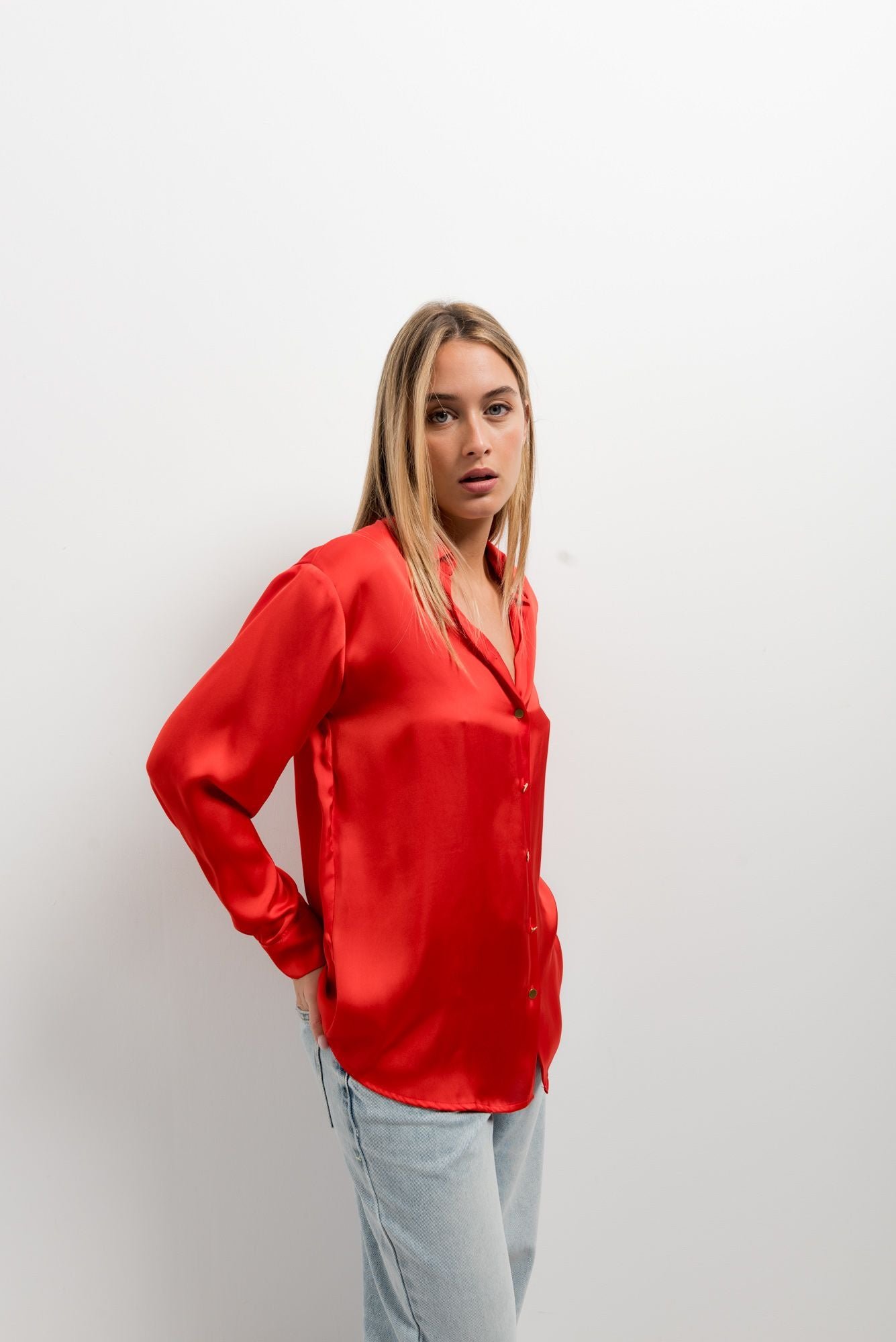 CAMISA SATINADA - Imagen 2