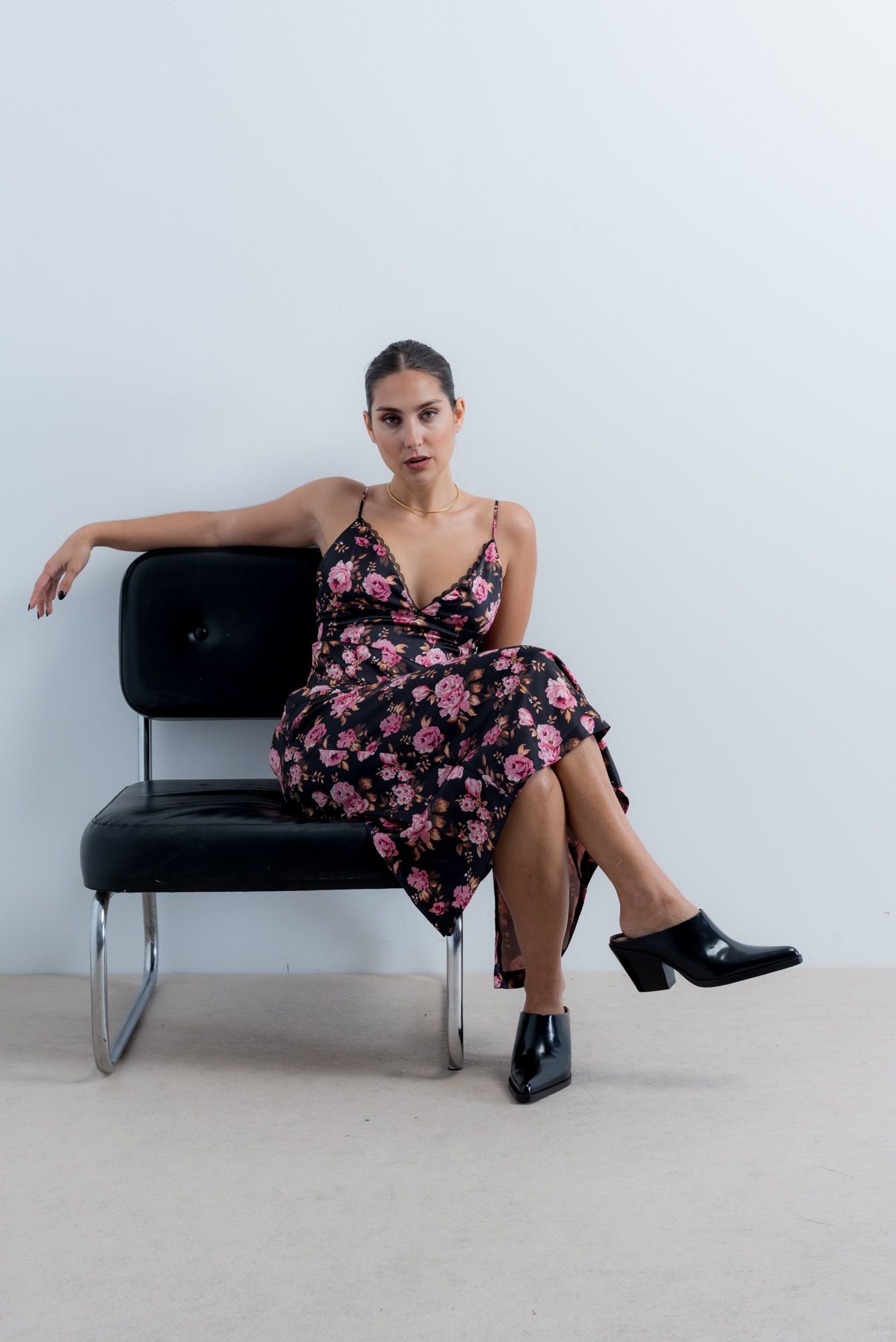 VESTIDO ESTAMPADO FLORAL - Imagen 7