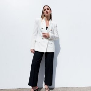 BLAZER ENTALLADA CRUZADA