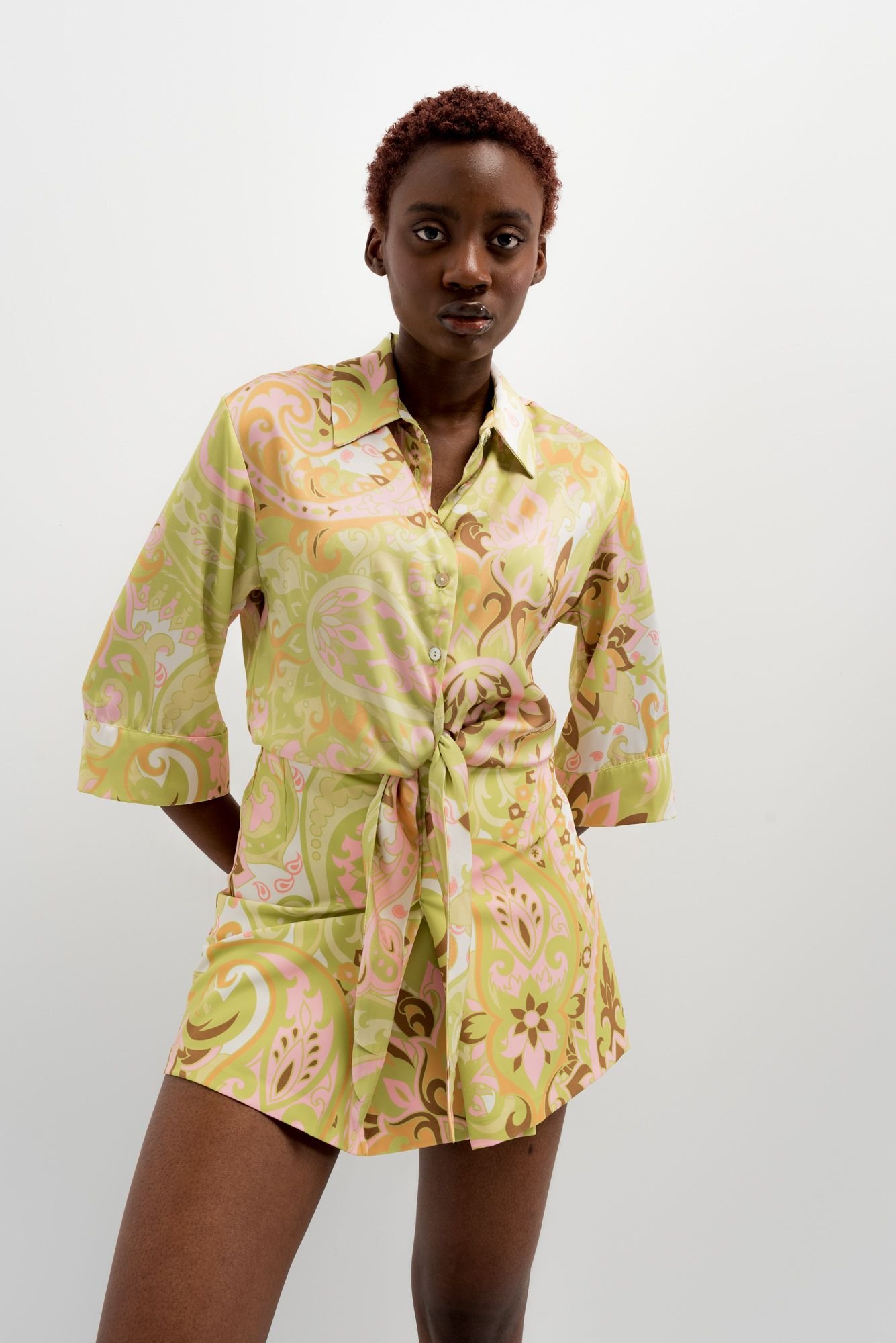 FALDA MINI ESTAMPADA - Imagen 2