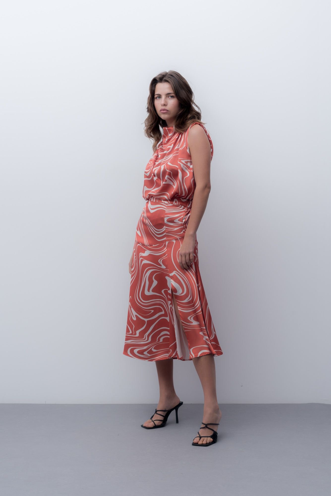 FALDA MIDI ESTAMPADA - Imagen 2