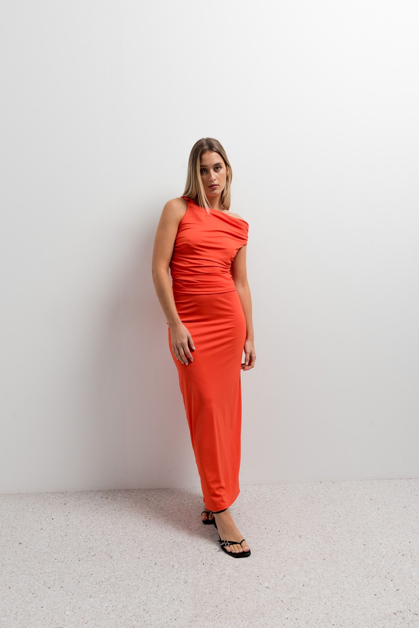 FALDA MIDI POLIAMIDA