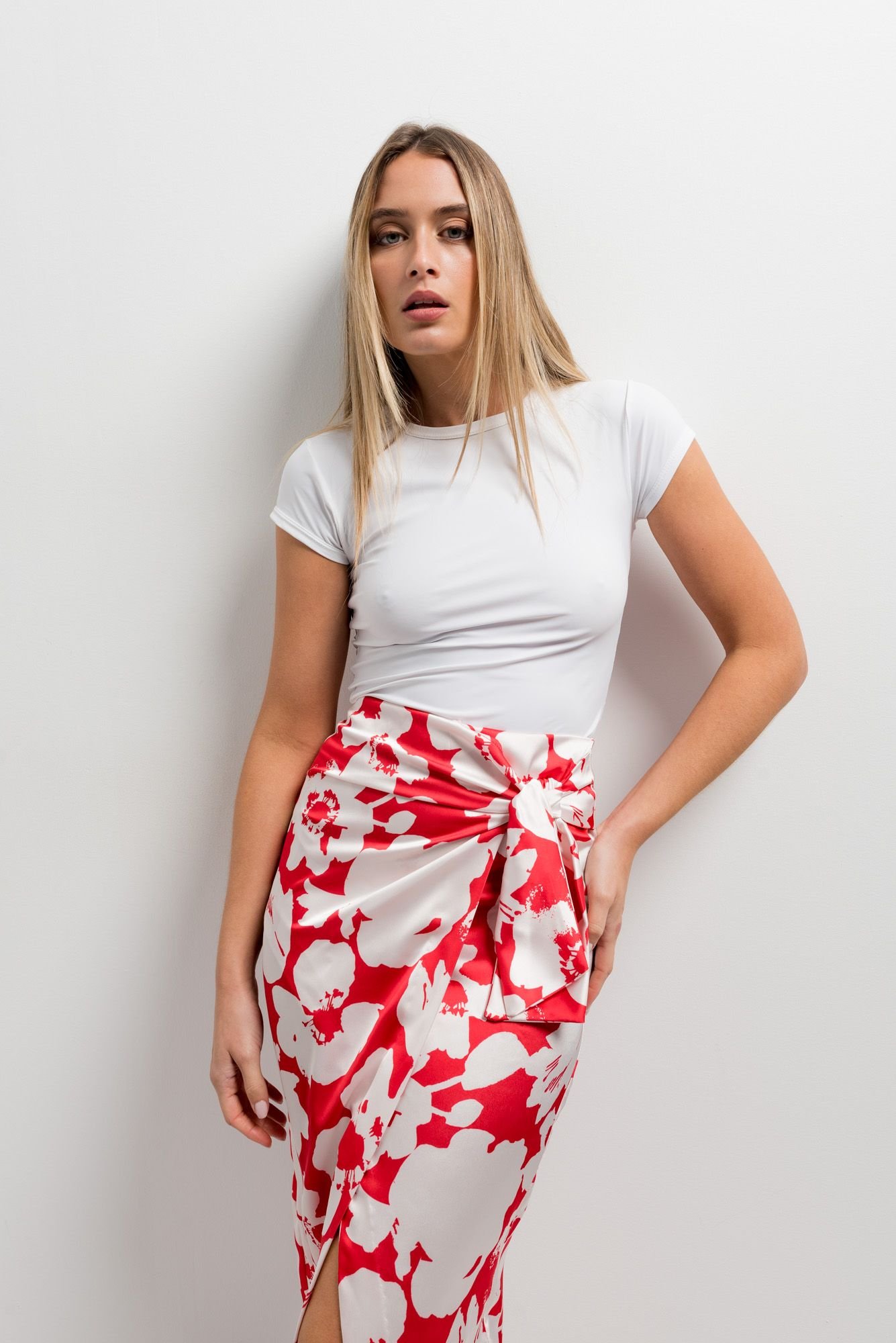 FALDA MIDI ESTAMPADA - Imagen 2