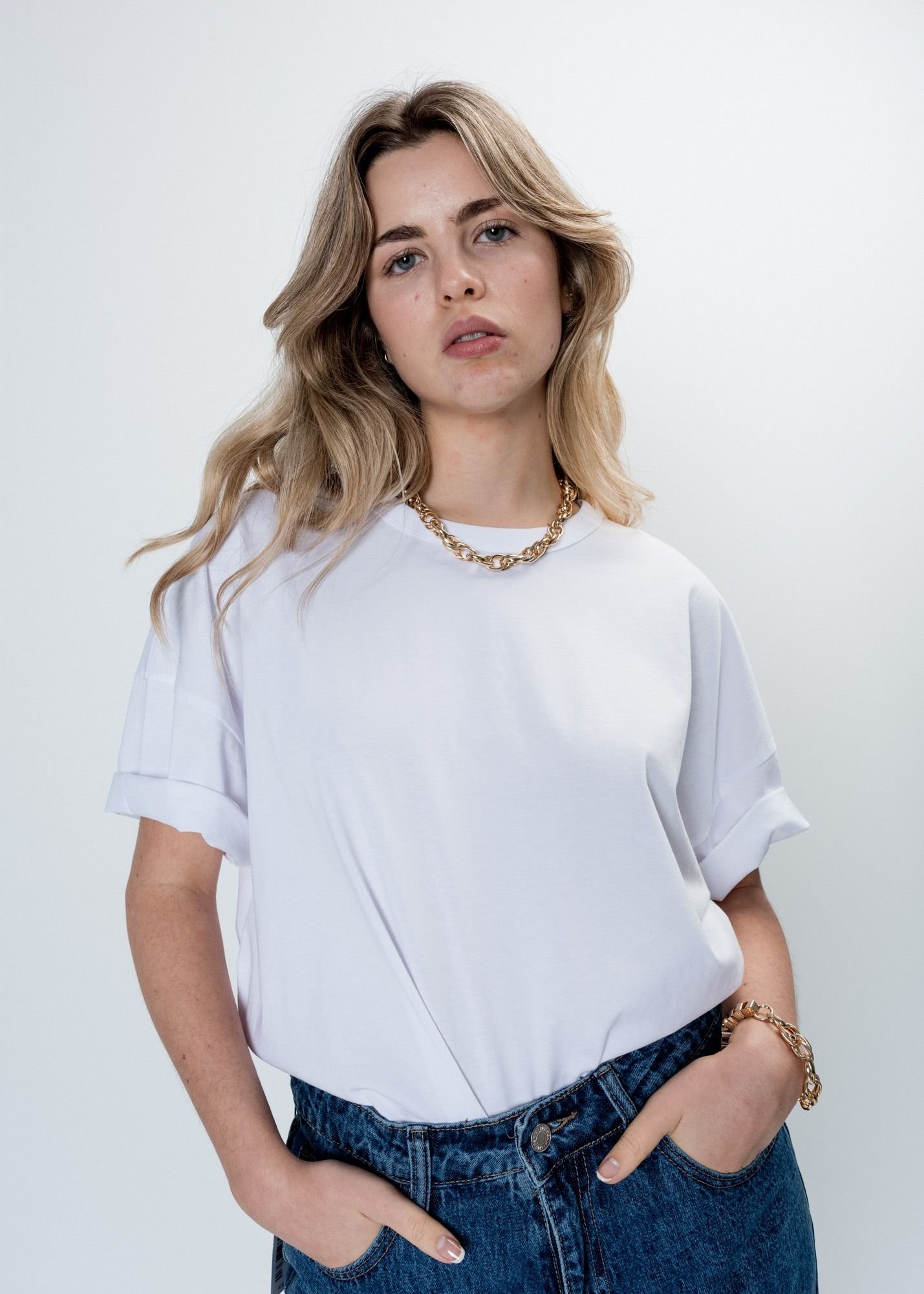 Pulsera eslabones combinado - Imagen 2