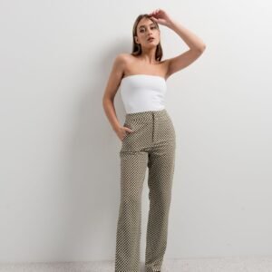 PANTALÓN ESTAMPADO GEOMÉTRICO