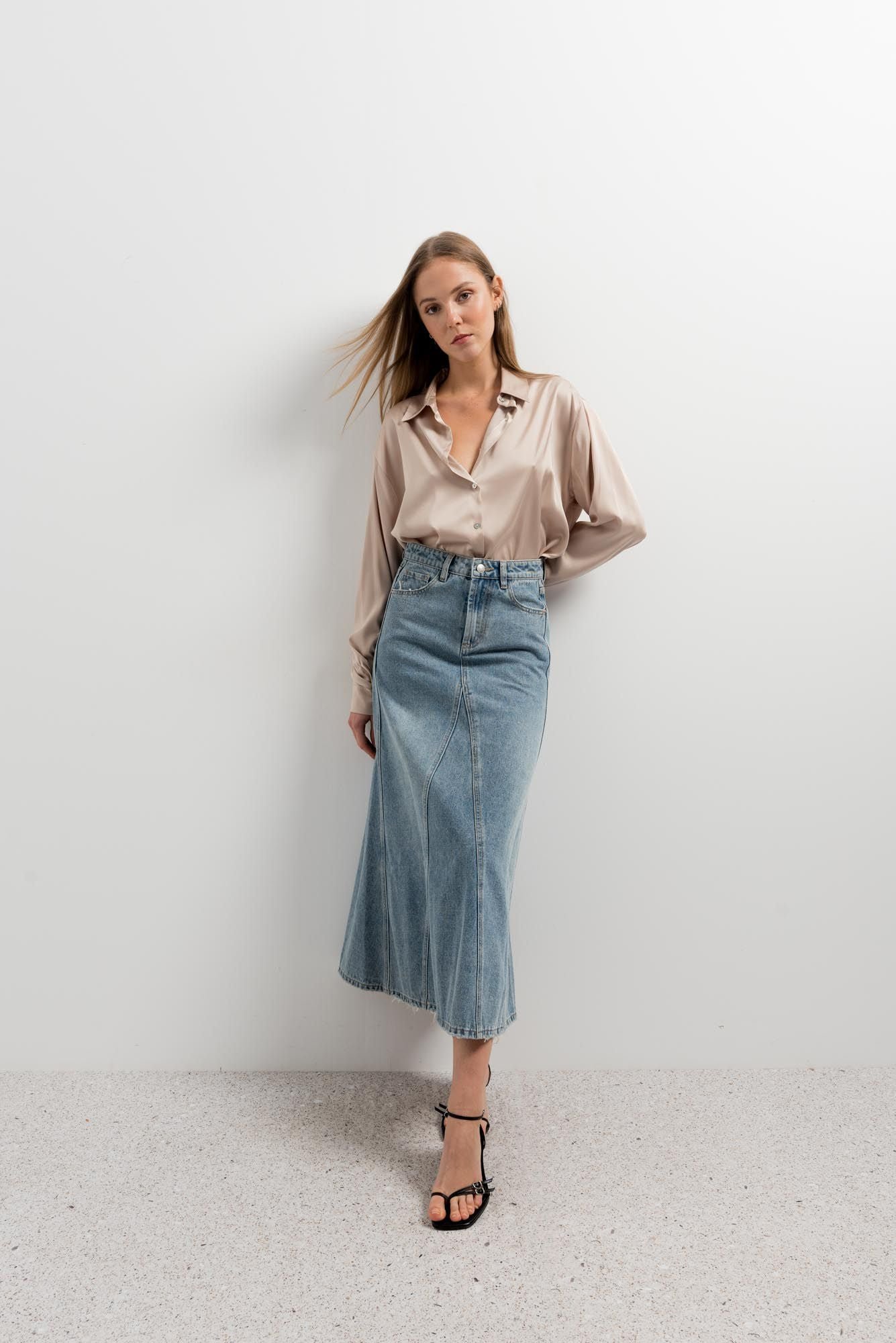 CAMISA SATINADA - Imagen 6