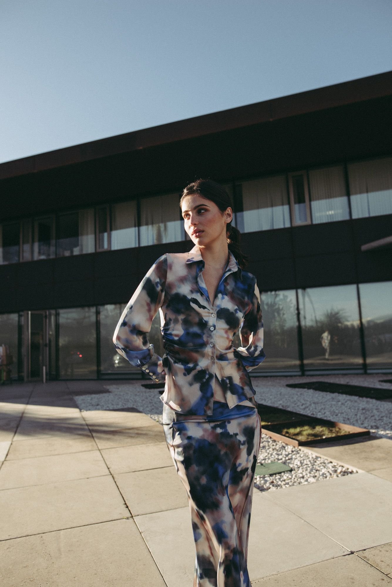 FALDA MIDI ESTAMPADA - Imagen 5