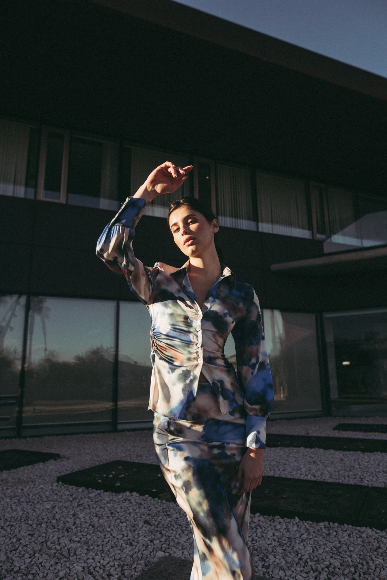 FALDA MIDI ESTAMPADA - Imagen 4