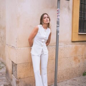 TOP CHALECO ABOTONADO