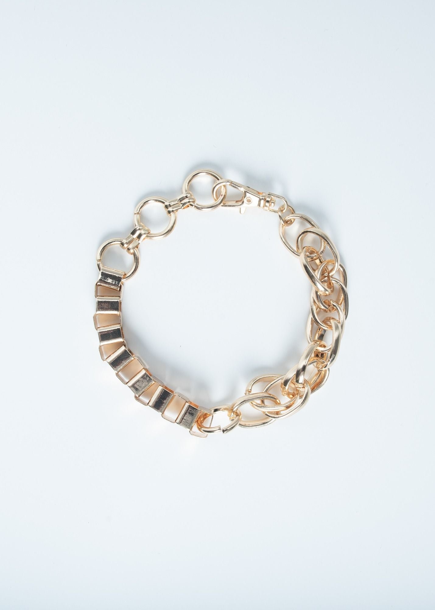 Pulsera eslabones combinado - Imagen 3