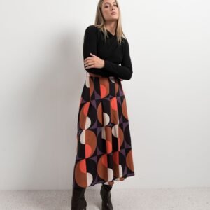 FALDA TABLAS ESTAMPADA