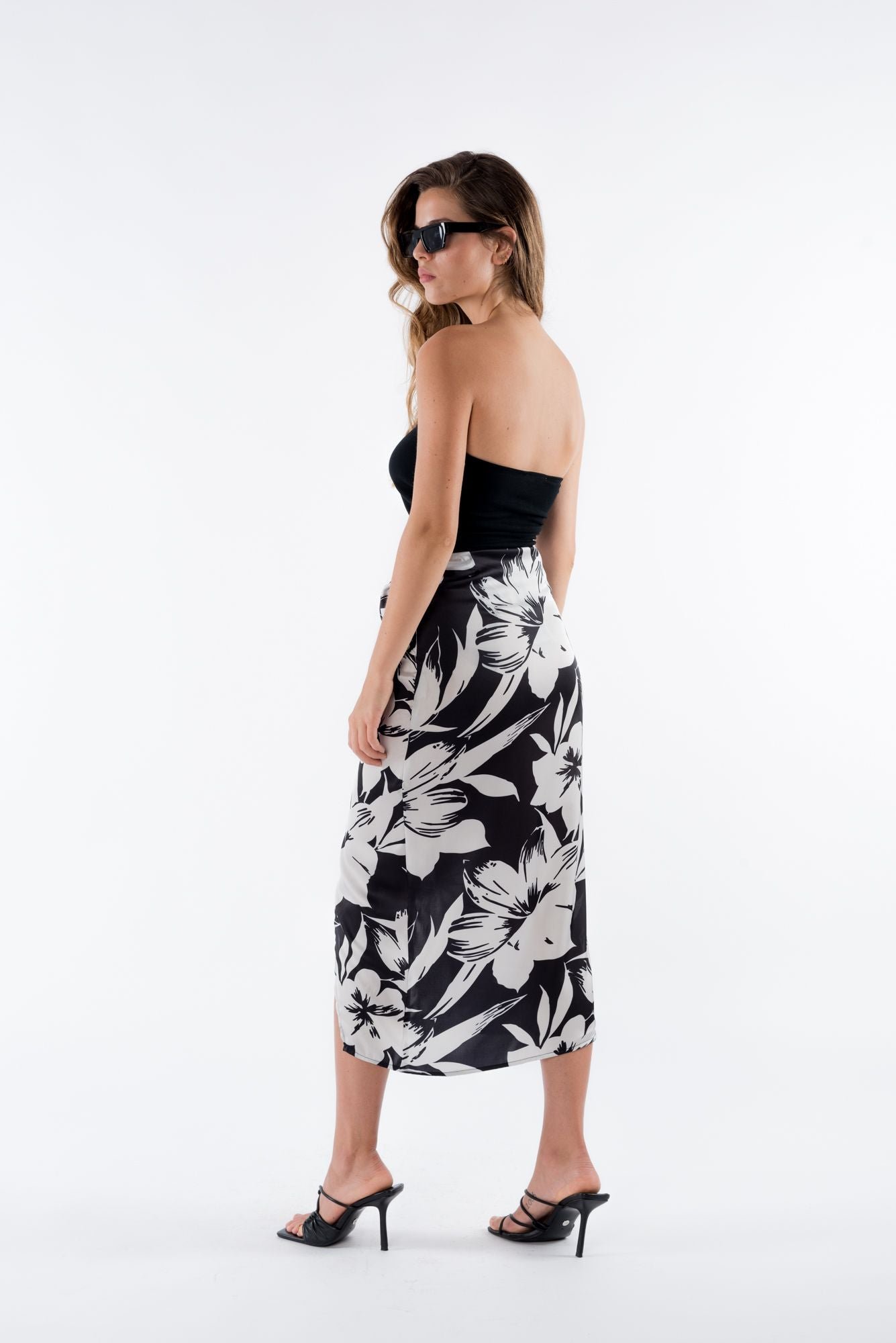 FALDA MIDI ESTAMPADA - Imagen 4