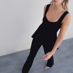 PANTALON FLARE PUNTO