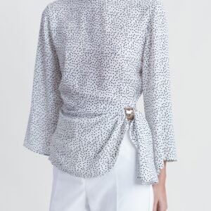 BLUSA APLIQUE DORADO