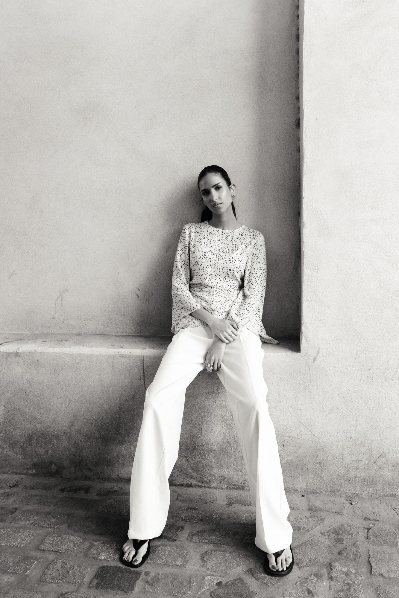 BLUSA APLIQUE DORADO - Imagen 2