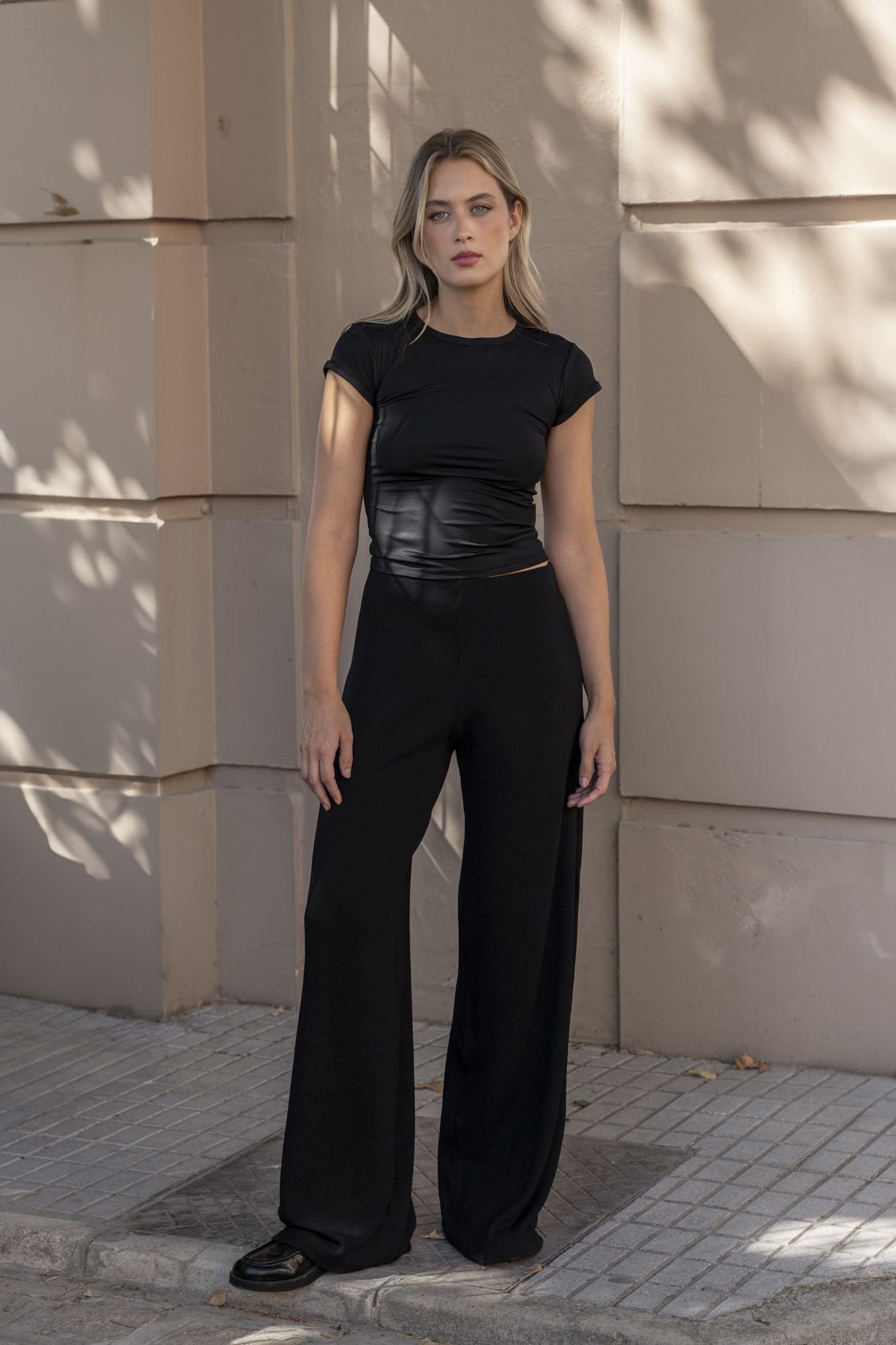 PANTALÓN ANCHO PUNTO - Imagen 5