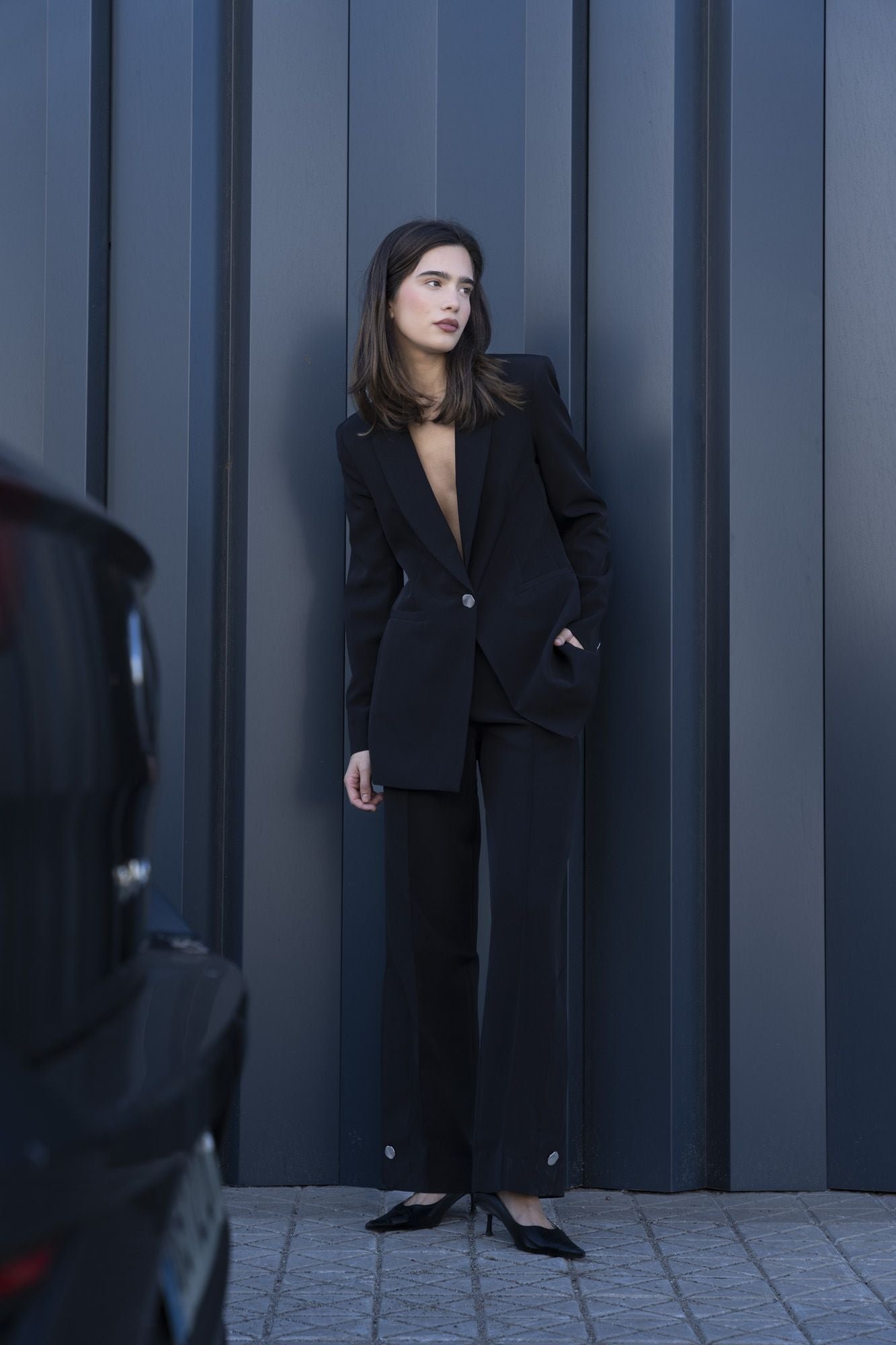 PANTALÓN BOTÓN PLATEADO - Imagen 7