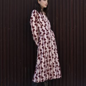 VESTIDO CAMISERO ESTAMPADO