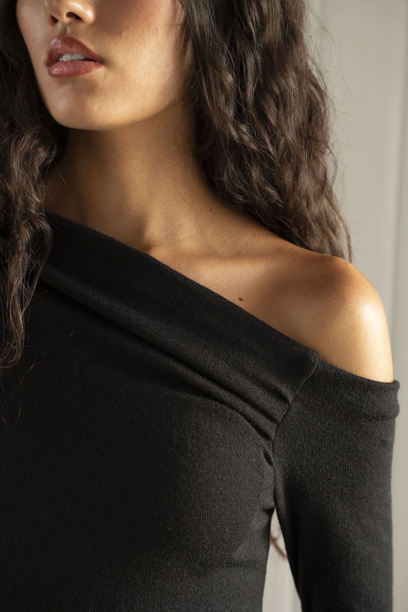 VESTIDO PUNTO ASIMETRICO - Imagen 3