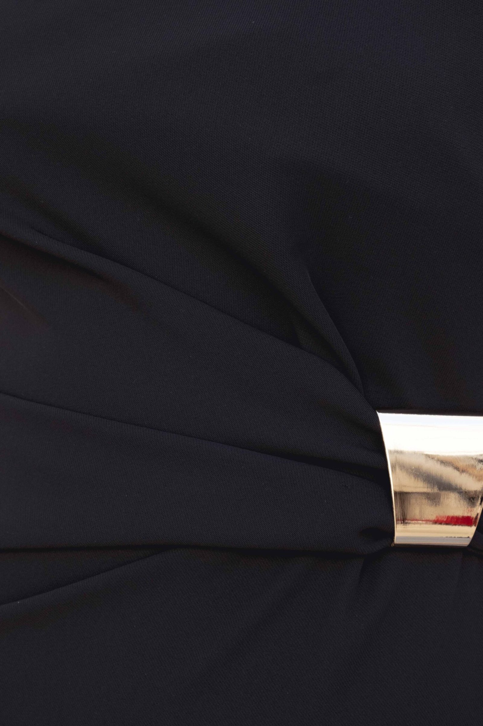 VESTIDO MIDI APLIQUE DORADO - Imagen 5