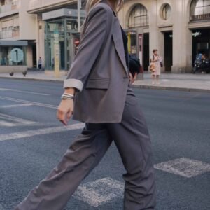 BLAZER PUÑO ESTAMPADO