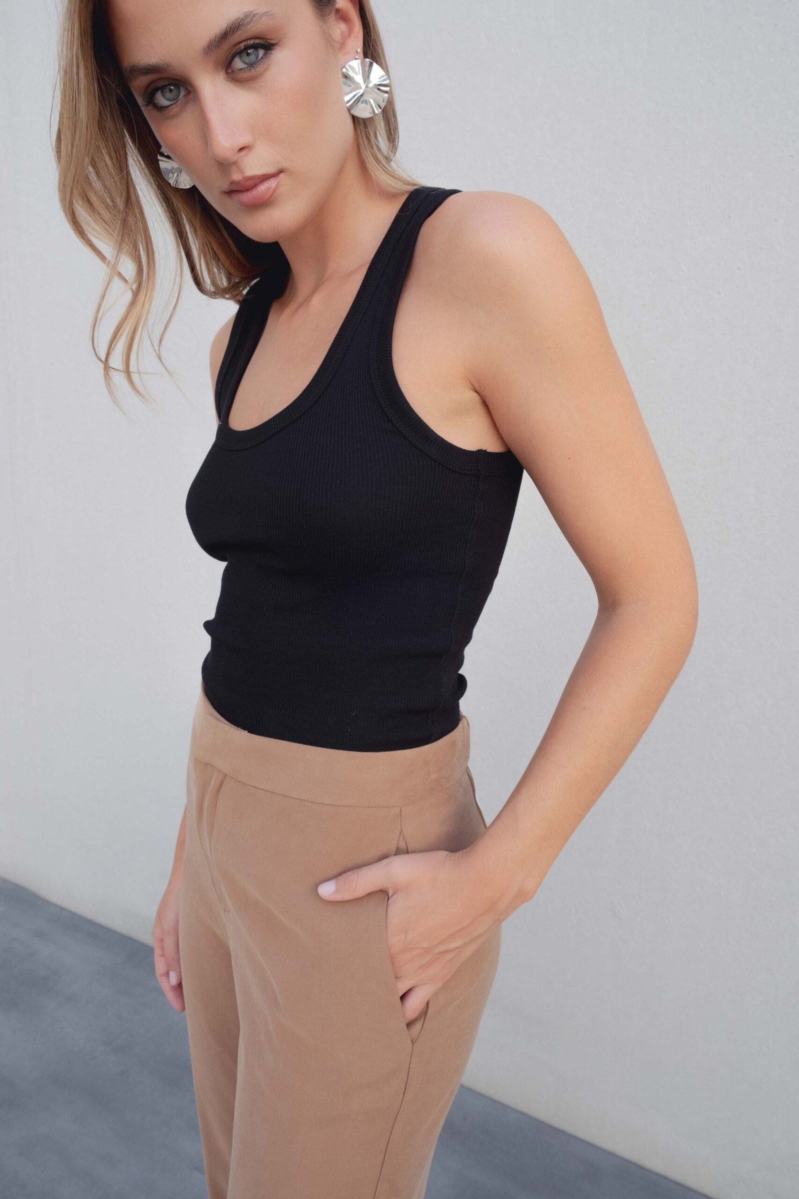 PANTALÓN RECTO FLUIDO - Imagen 5