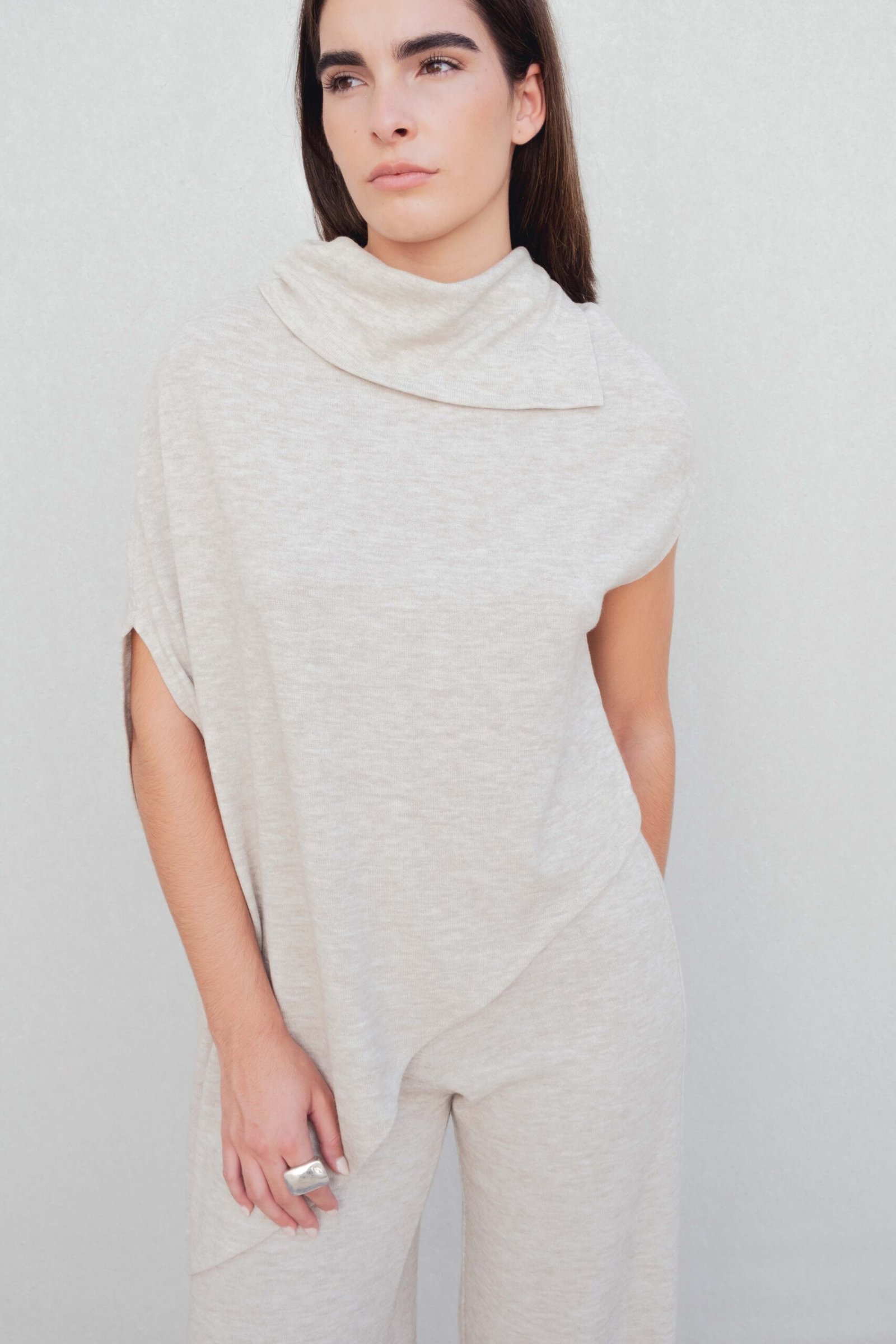 PANTALÓN ANCHO PUNTO - Imagen 3