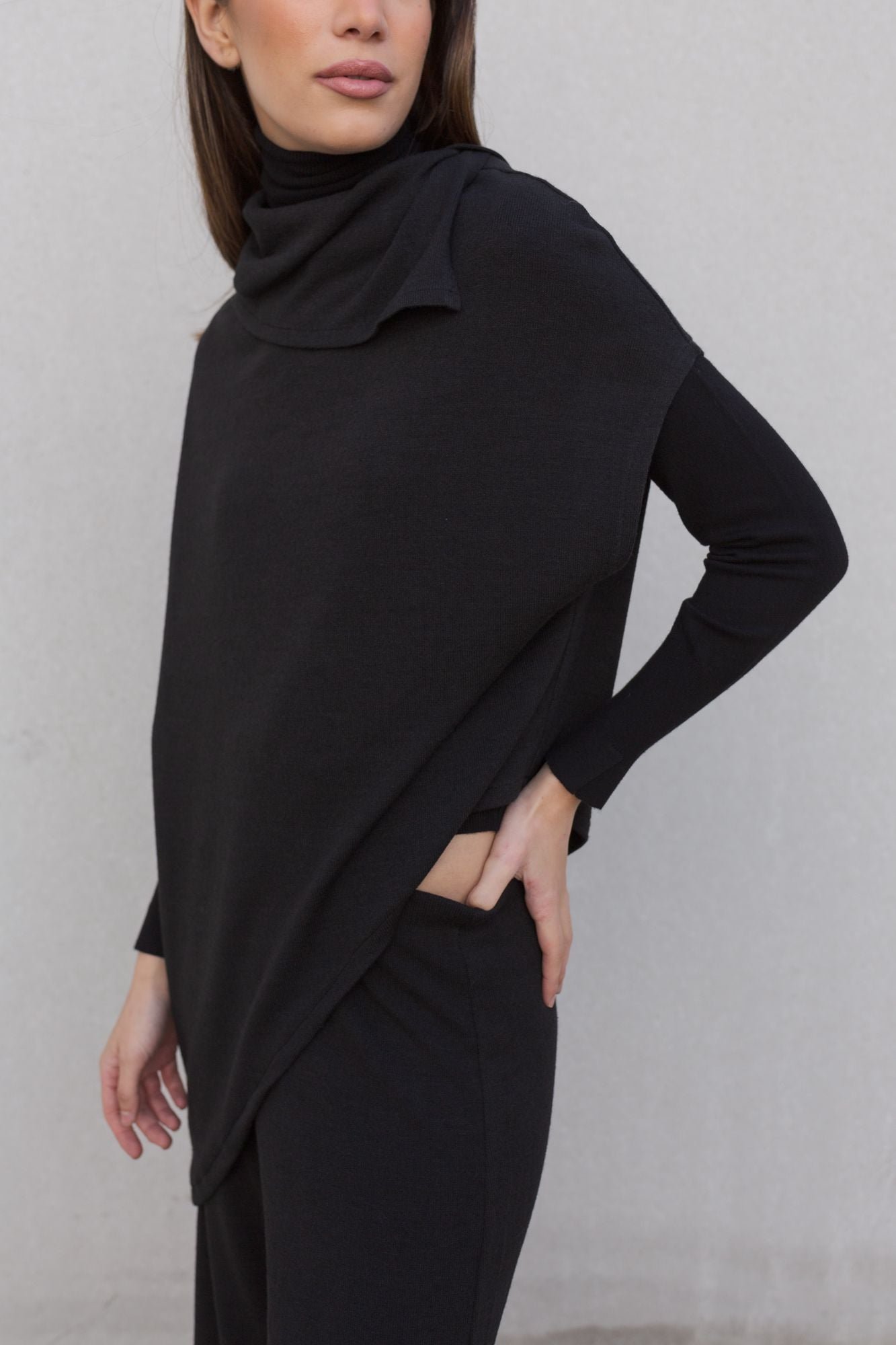 PANTALÓN ANCHO PUNTO - Imagen 3