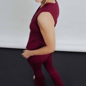 PANTALON PUNTO TEXTURA FLARE