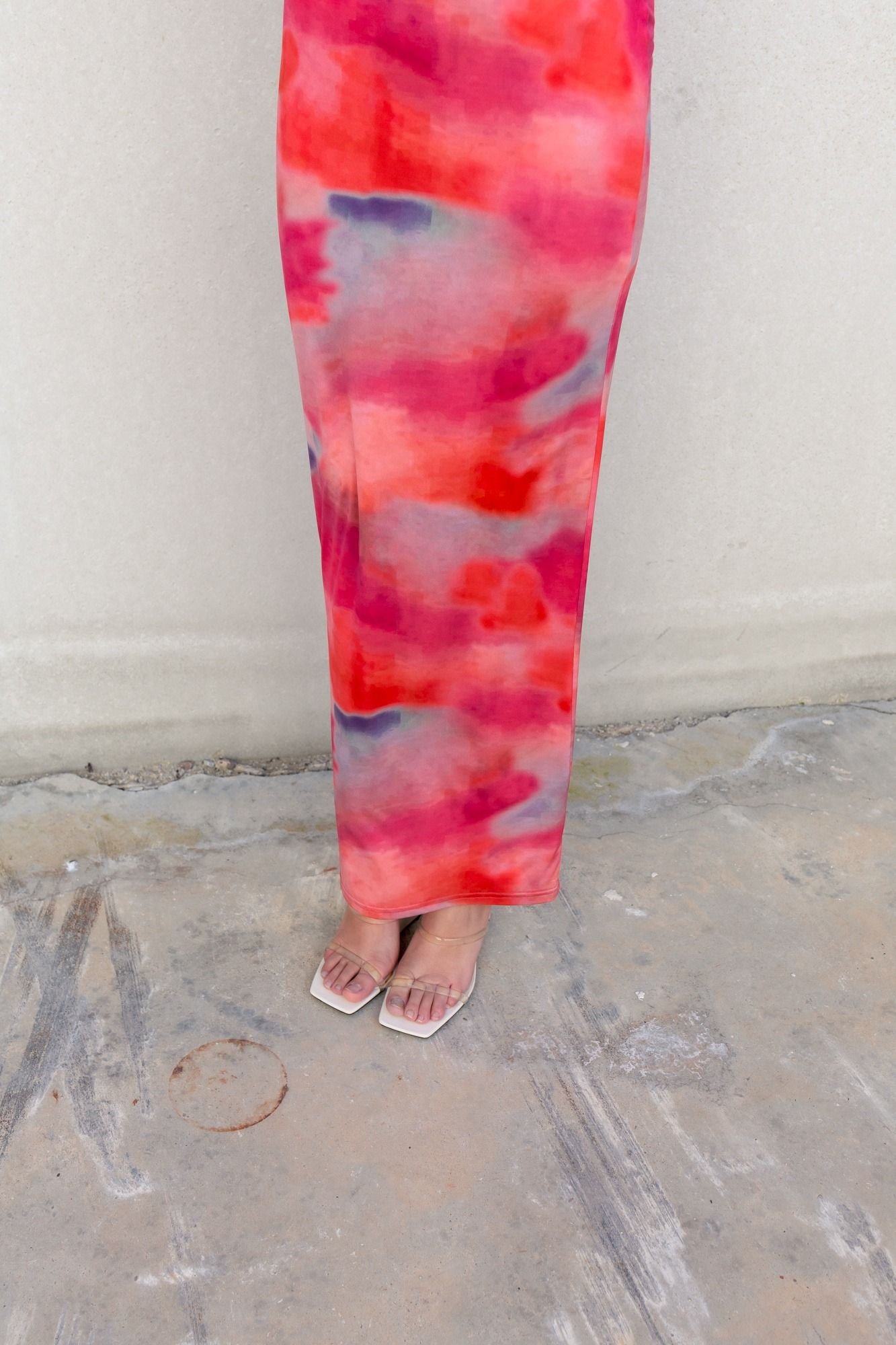 VESTIDO LARGO ESTAMPADO - Imagen 6