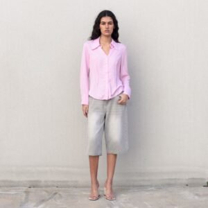 CAMISA ENTALLADA PINZAS