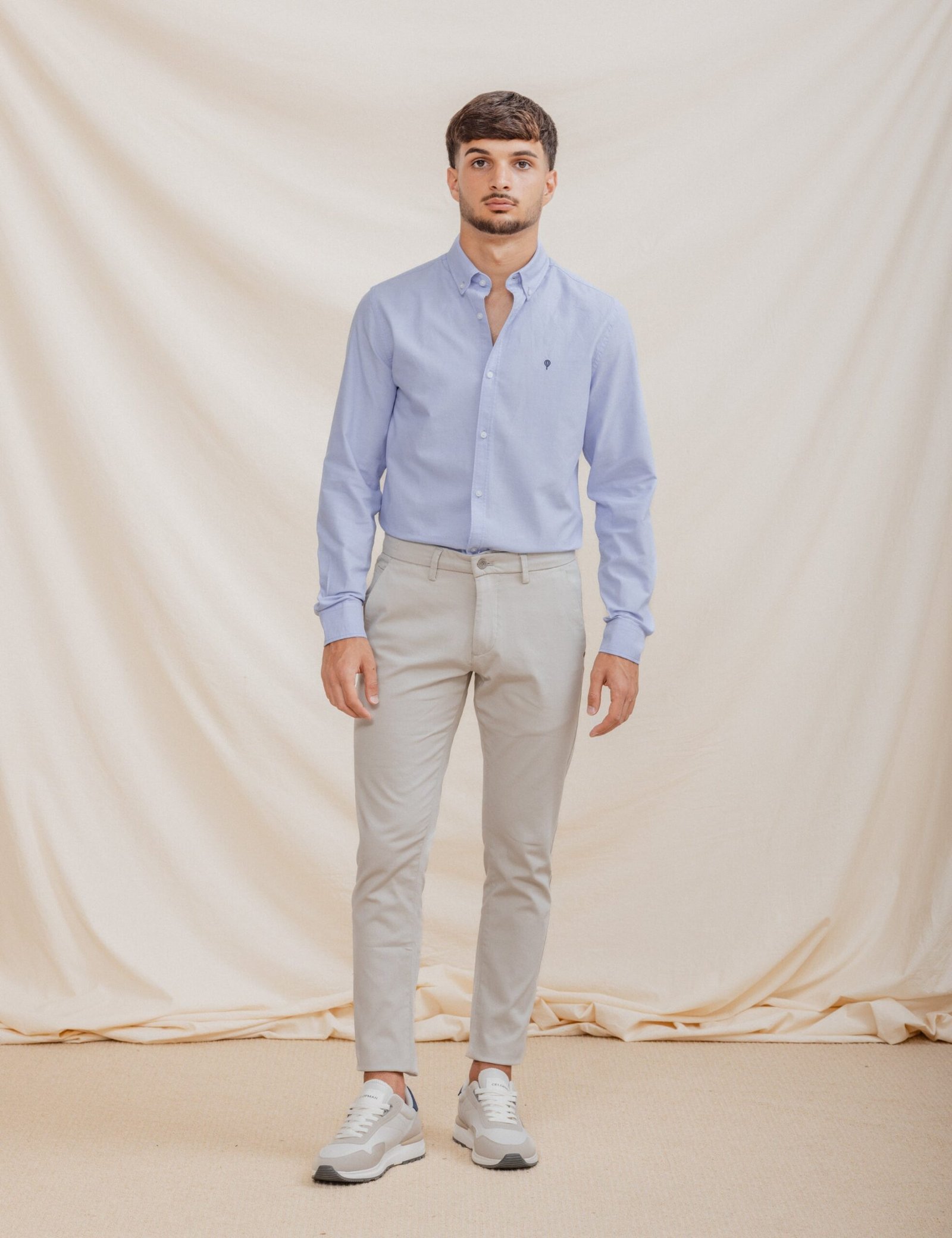 PANTALÓN CASUAL DE VESTIR BEIGE - Imagen 5