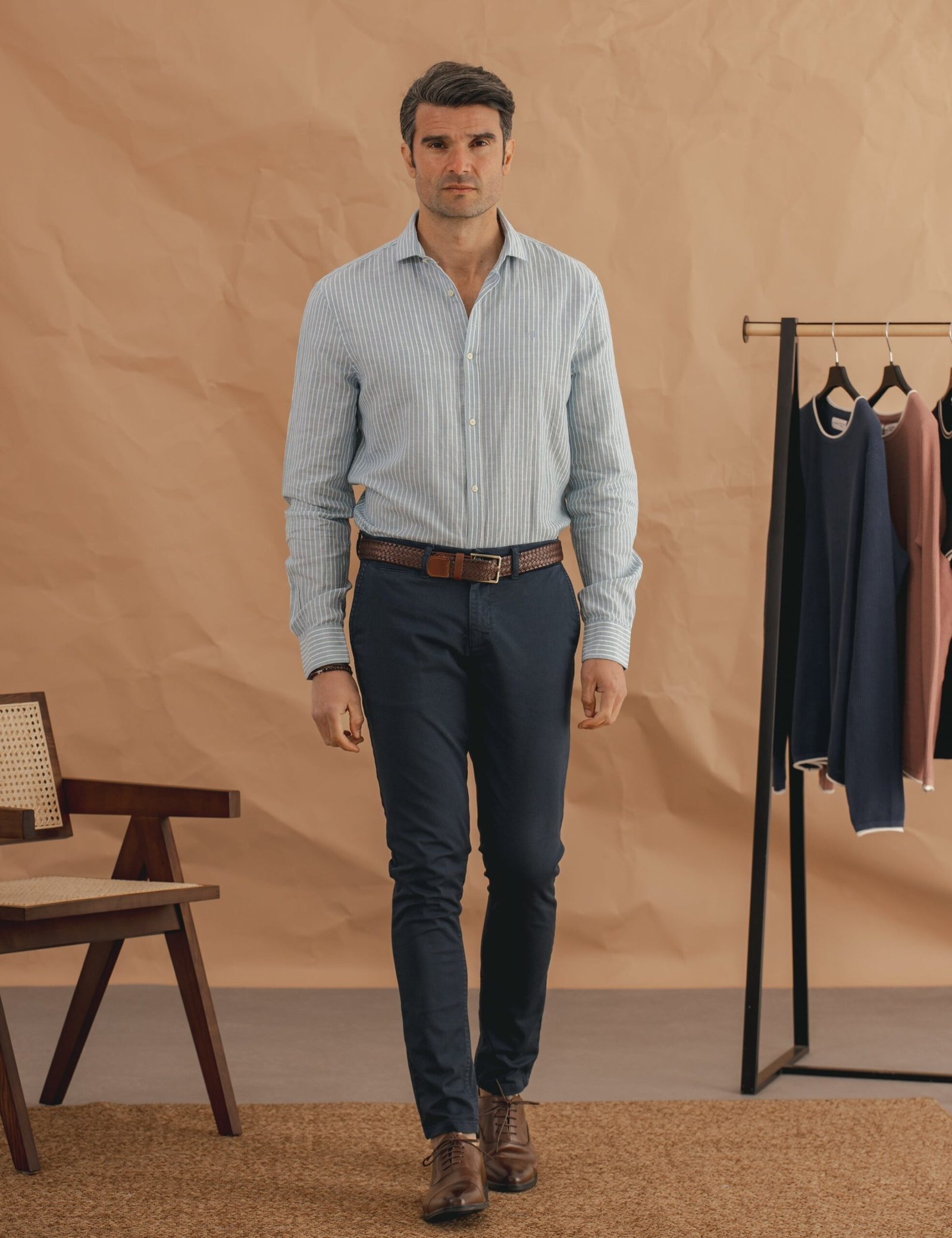 CHINO SKINNY AZUL MARINO - Imagen 3