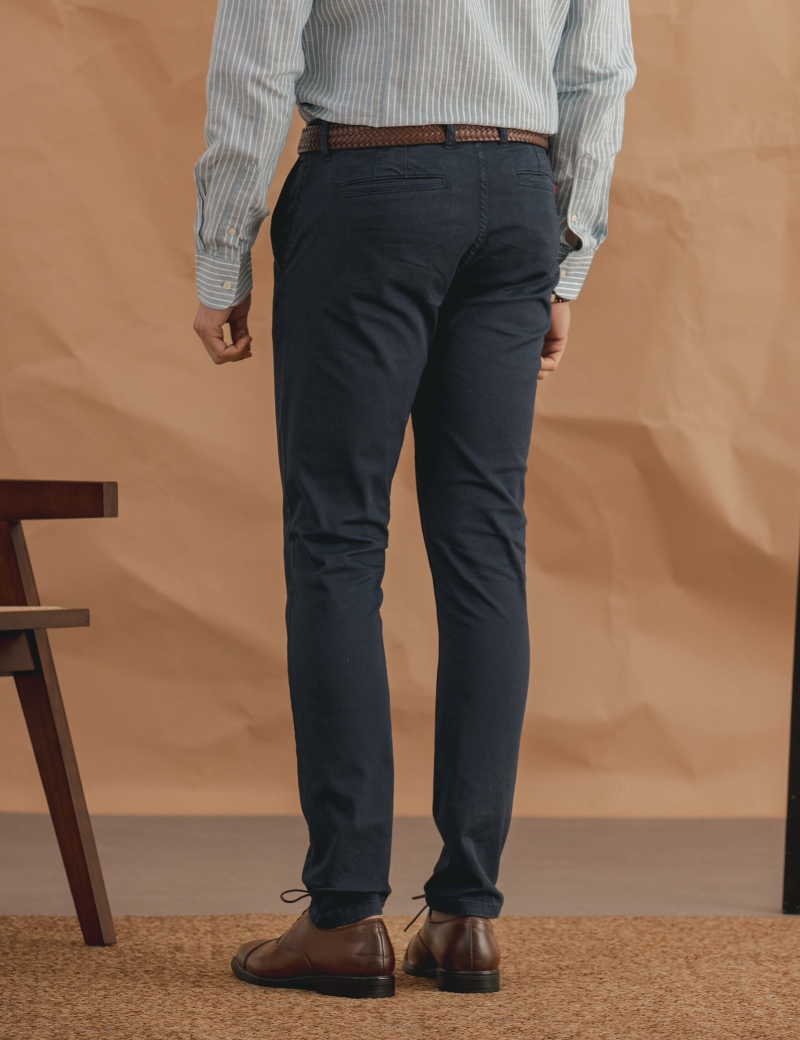 CHINO SKINNY AZUL MARINO - Imagen 4
