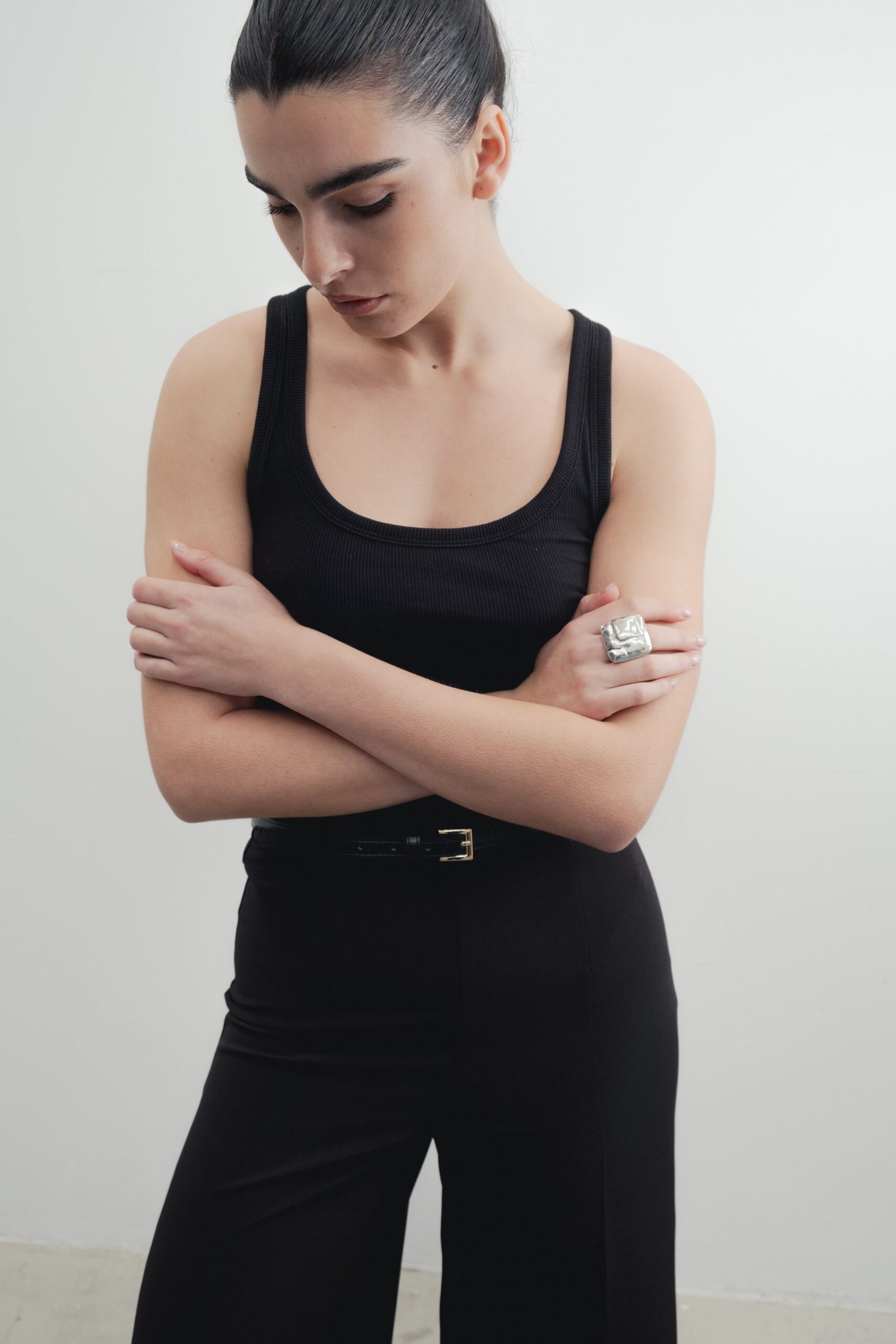 PANTALÓN CULOTTE CINTURÓN - Imagen 3