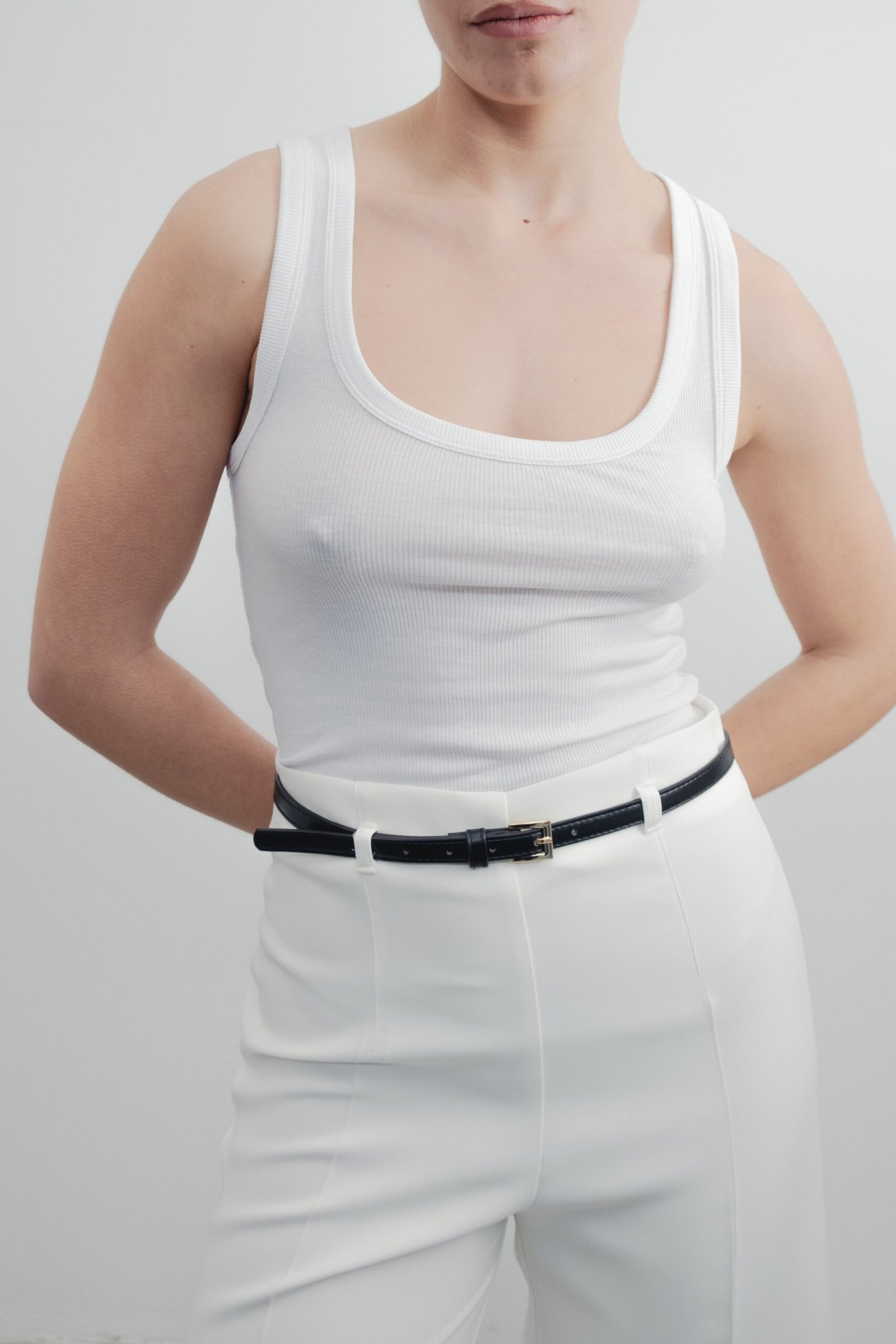 PANTALÓN CULOTTE CINTURÓN - Imagen 3