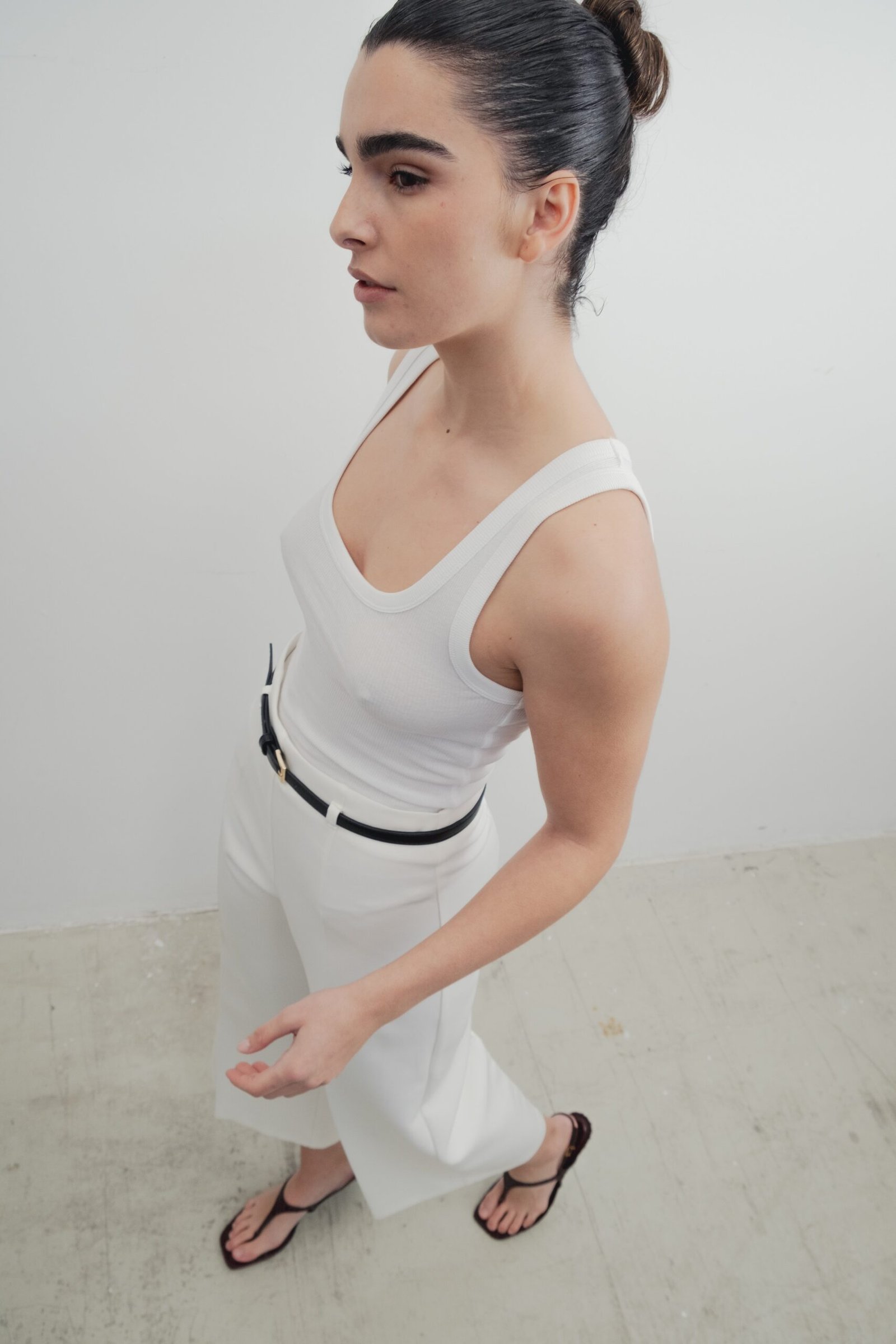 PANTALÓN CULOTTE CINTURÓN - Imagen 4