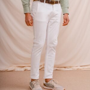 CHINO BÁSICO SLIM BLANCO