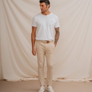 CHINO BÁSICO SLIM CAMEL