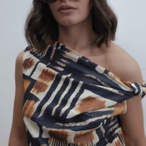 CUERPO ASIMÉTRICO ESTAMPADO