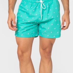 BAÑADOR ESTAMPADO FLAMENCOS