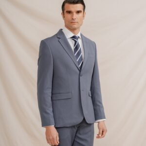 AMERICANA TRAJE CELESTE