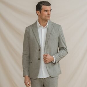 BLAZER CASUAL ESTRUCTURA VERDE