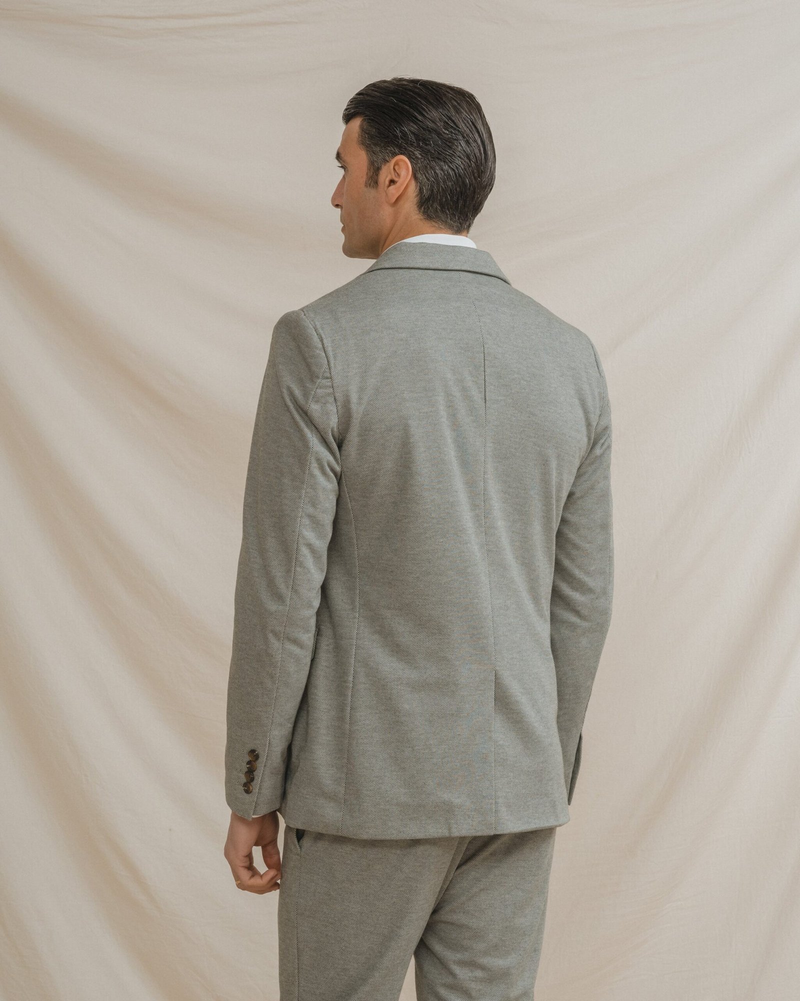 BLAZER CASUAL ESTRUCTURA VERDE - Imagen 4