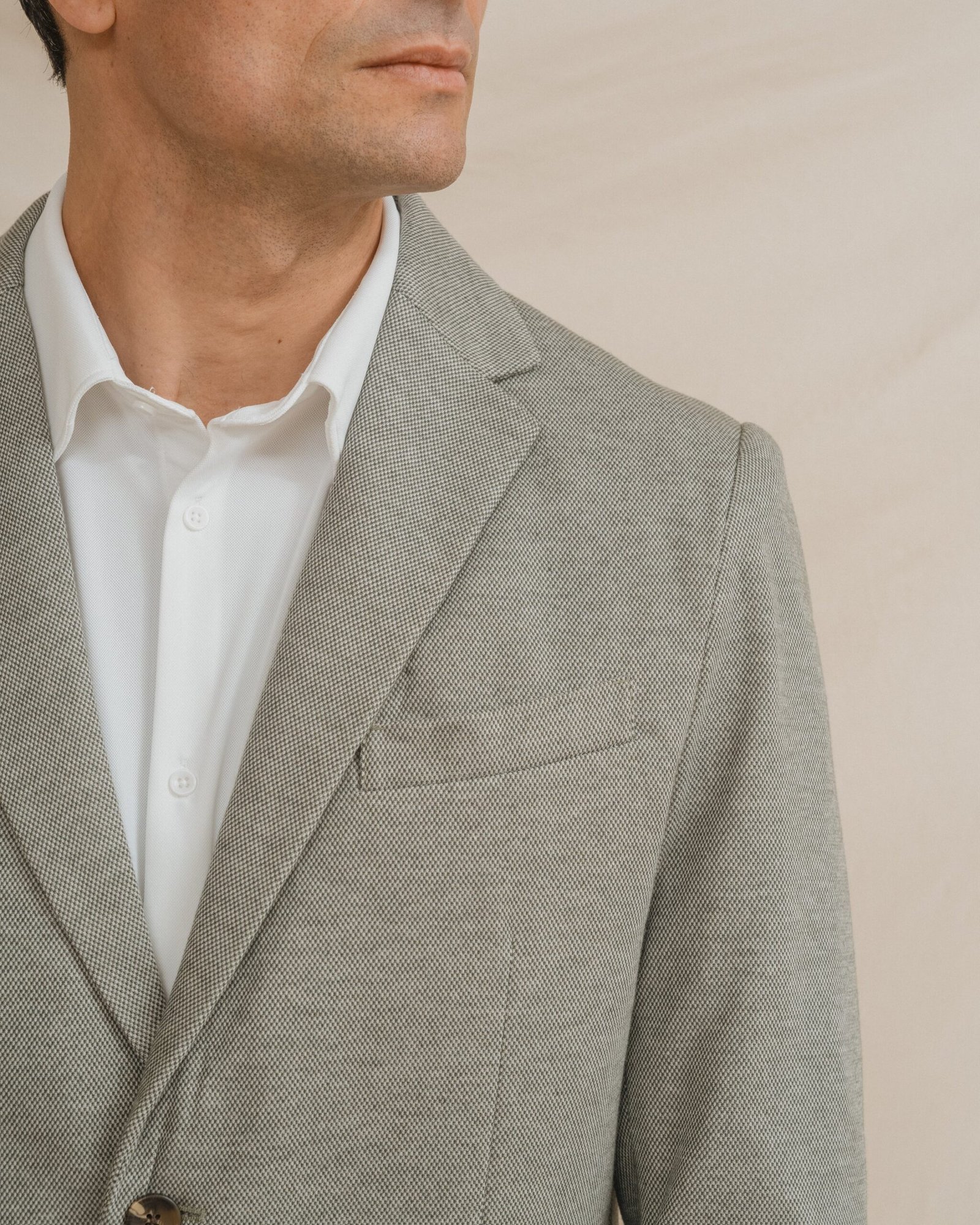 BLAZER CASUAL ESTRUCTURA VERDE - Imagen 2
