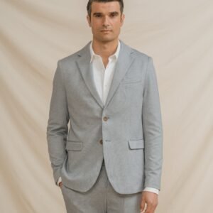 BLAZER CASUAL ESTRUCTURA CELESTE