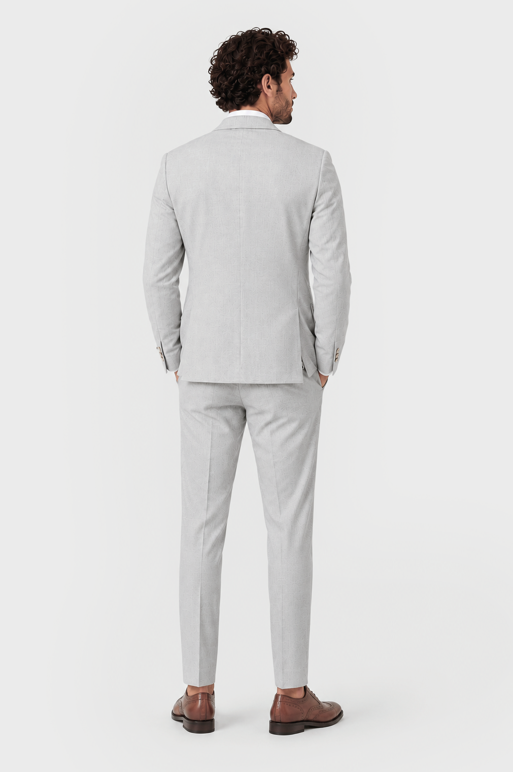 CHAQUETA TRAJE LINO - Imagen 5