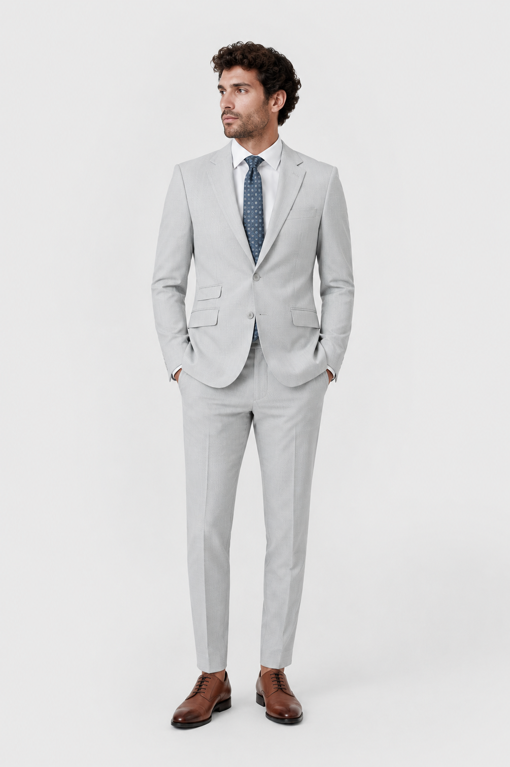 CHAQUETA TRAJE LINO - Imagen 2