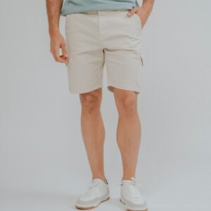 BERMUDA CHINO CARGO BEIGE